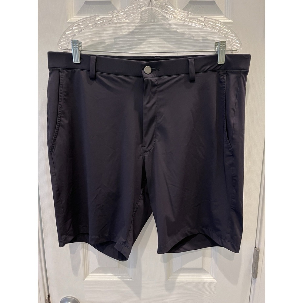 Infinity Linear Flex Shorts Men's 36 Lightweight Golf Performance Navy Blue